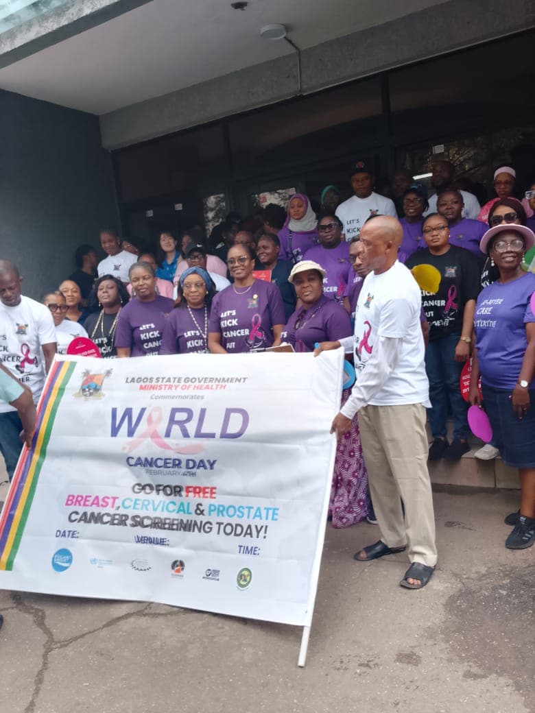 World Cancer Day awareness walk 7